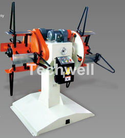 Manual / Hydraulic Double Head Decoiling Machine With 0-15m / Min Uncoiling Speed